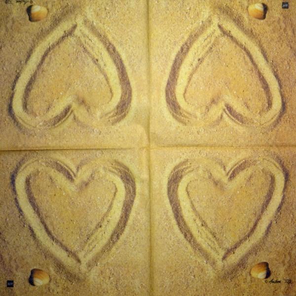 999.128 Hearts - 3 ply